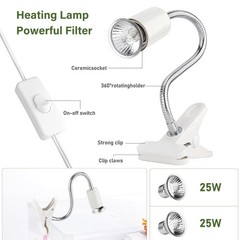 Small Turtle Starter Kit with Integrated Pump, Basking Light, Clear Acrylic 3…