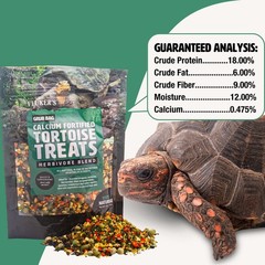 Fluker’s Grub Bag Calcium Fortified Tortoise Treats, All 4 Ounce (Pack of 1)