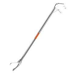 Reptile Tongs Snake Grabber Tool Lock,47-inch Aluminum Alloy，Easy to Carr