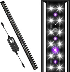 39-Inch LED UVB Reptile Light with Auto On/Off & Preset Day-Night Cycle Dimming,