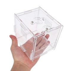 Transparent Reptile Breeding Case Snake Cage Terrarium Container Gecko