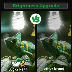 UVA UVB Reptile Light 5.0 Tropical 100 Compact Fluorescent Lamp 23W