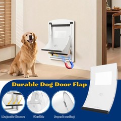 Pet Door Flap, Replacement Flap for Dog Doors and Cat Doors, Easy to Clean (L…
