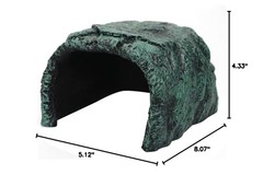 Reptile Rock Hideout Reptile Rock Hide Cave, Aquarium Habitat Décor Rock To