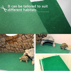 Pet Terrarium Mat Cuttable 70×23 Absorbent Reusable Reptile Cage Substrate Liner