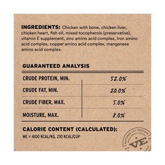 Vital Essentials Freeze Dried Cat Food, Chicken Mini Nibs, 12 oz Bag | Crunch…