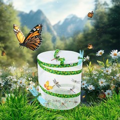 Butterfly Growing Kit – Foldable Butterfly Habitat Cage – 13.8x12Inch Tall4122