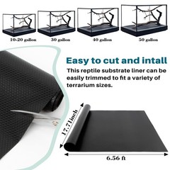 Reptile Carpet Bedding Reptile Terrarium Substrate Liner for Leopard Gecko