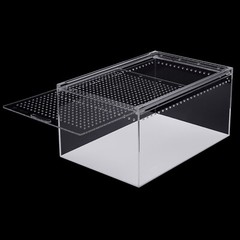 Magnetic Acrylic Large Enclosure 2.5 Gallon 12 X 8 X 6 Inch Reptile Breeding Box