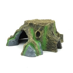 JIHAQUA Resin Large Turtle Tank Accessories Reptile Hideouts Cave Habitat…