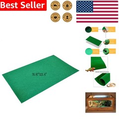 Pet Terrarium Mat Cuttable 70×23 Absorbent Reusable Reptile Cage Substrate Liner