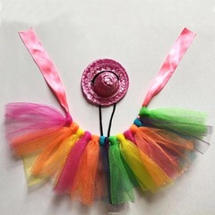 Reptile Tutu Skirt Cosplay Theme Funny Cosplay Accessories for Bearded Dragon