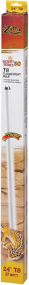Zilla T8 Fluorescent Bulbs Desert Series 50, 17 Watts