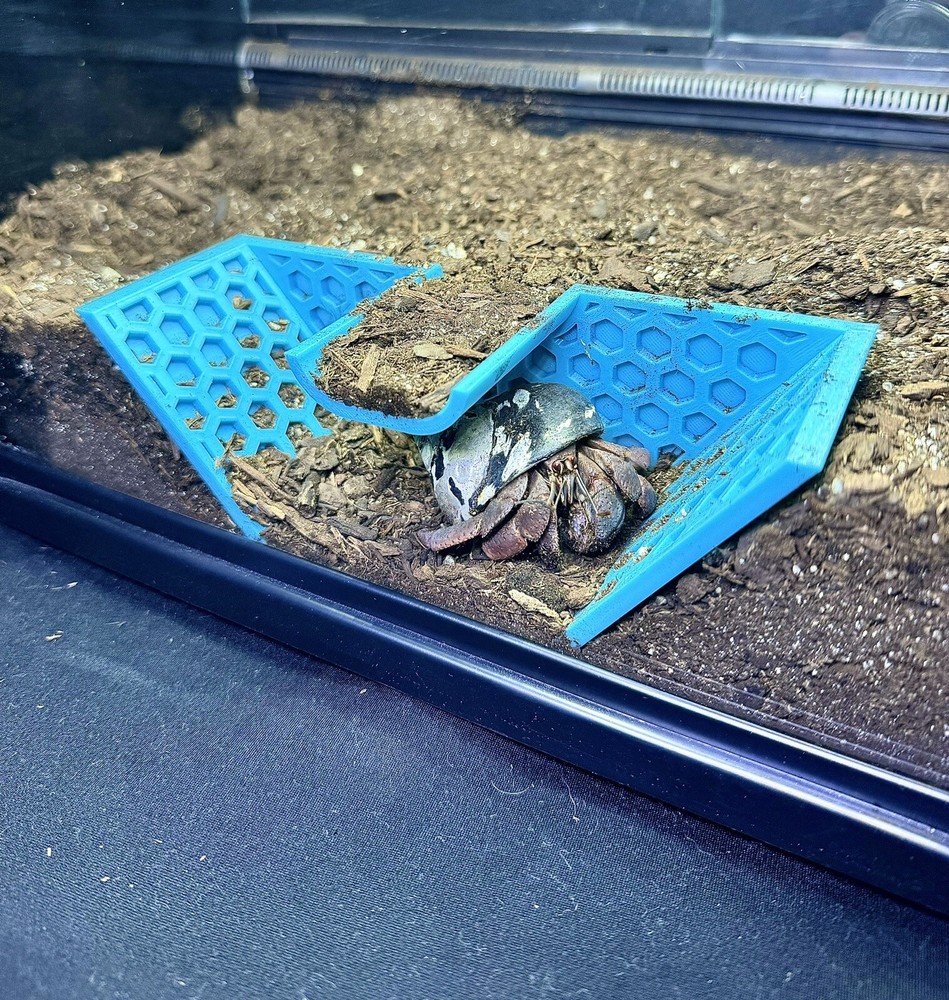 Hermit Crab Tank Decor Underground Tunnel Hideout Cave Hermit Crab Accessories