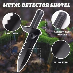 Sand Scoop for Metal Detecting, Heavy Duty Stainless Steel Metal Detecting Sa…