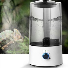 Reptile Pet Humidifier Fogger Fit Tortoise Habitat Chameleon Snake Amphibians 4L
