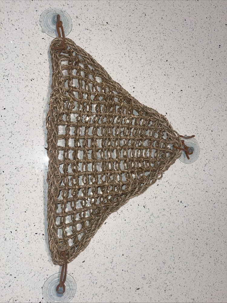 Bearded Dragon Hammock ,100% Natural Seagrass Fibers for Reptiles7471