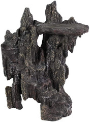 Reptology Shale Step Ledge Cave Hideout – Aquarium & Terrarium Decoration – for