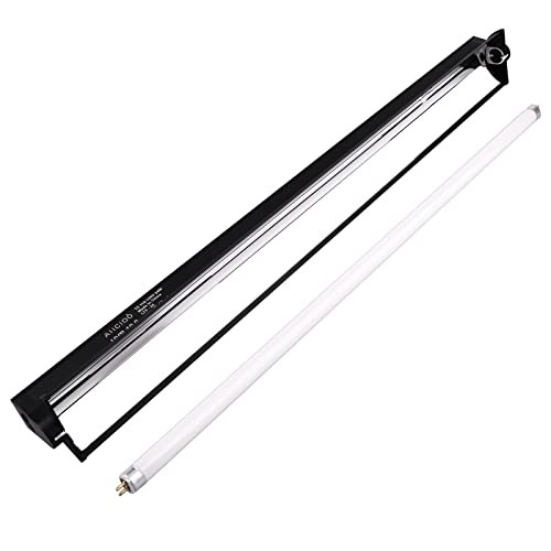 Aiicioo 22″ T5 UVB 24W Lighting Combo Kit – Desert 10.0 Terrarium Hood