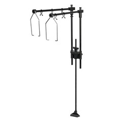 Reptile Dual Lamp Stand Metal Adjustable Heating Lamp Holder Light Fixture Re…