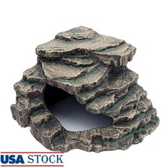 Extra Large Reptile Hideout Cave Natural Habitat Décor Bearded Dragons New