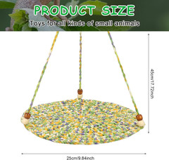 Bearded Dragon Bed, Large Reptile Hammock for Lizard Cage, Gecko & Chameleon Acc