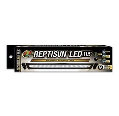 Zoo Med Reptisun LED w/Sunrise Sunset Timer Terrarium Hood 1ea/11.5 in, 13 W