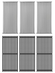 Emitter Plate & Grill Grate for Charbroil Commercial 3 Burner Gas Grill Parts