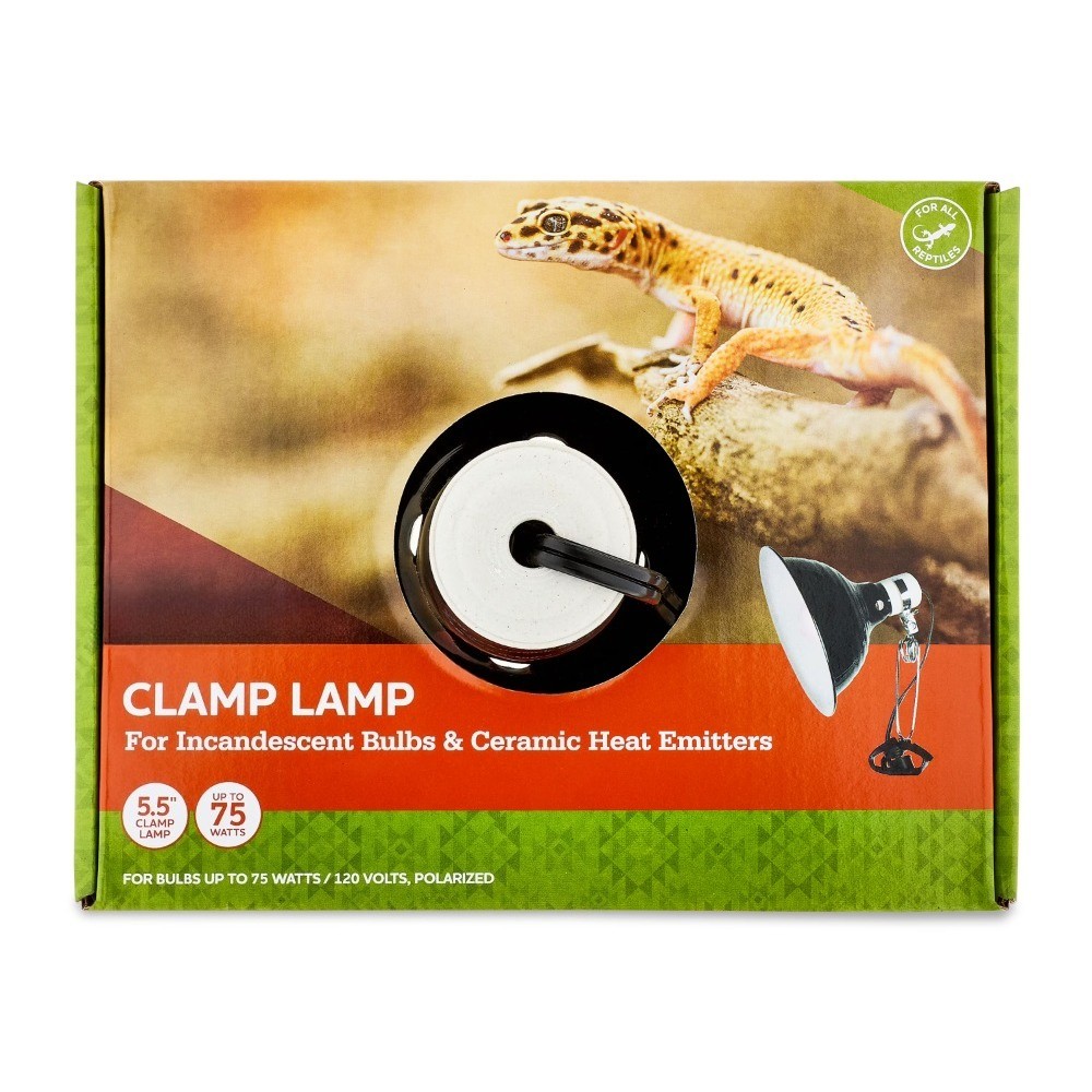 Reptile Terrarium Clamp Lamp with On/Off Switch, 5.5″