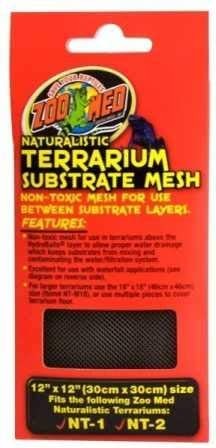Zoo Med Naturalistic Terrarium Mesh Between Substrate Layers 30 x 30 cm – 3 Pack