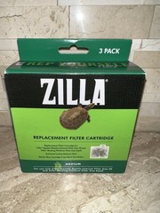 3 Pack Zilla Replacement Filter Cartridges Medium