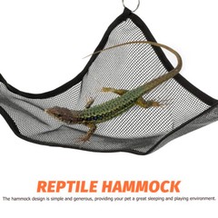 2Pcs Reptile Hammock Lizard Snake Hanging Bed Lizard Reptile Animals Hammock Toy