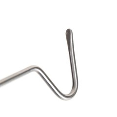 Portable Mini Collapsible Stainless Steel Snake Hook, Retractable Handling Tool