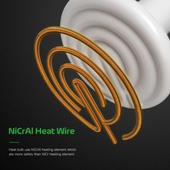 2 Pack 100W Ceramic Heat Emitter Reptile Heat Bulbs for Amphibian Chicken Dog