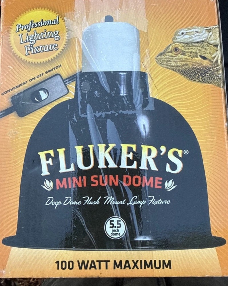 Fluker’s Mini Sun Dome Reptile Lamp (27004)