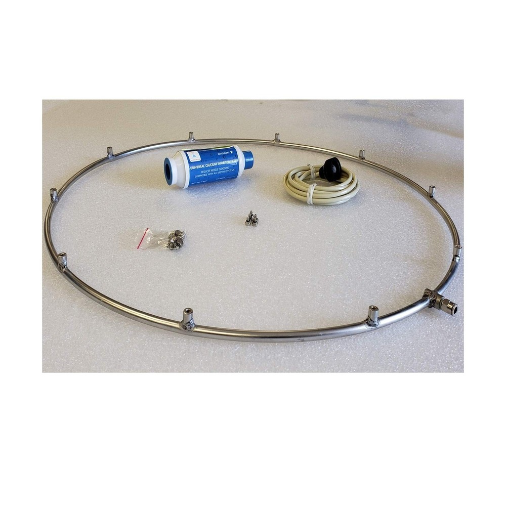 Misting Fan System Stainless Steel Ring with 10 Nozzles