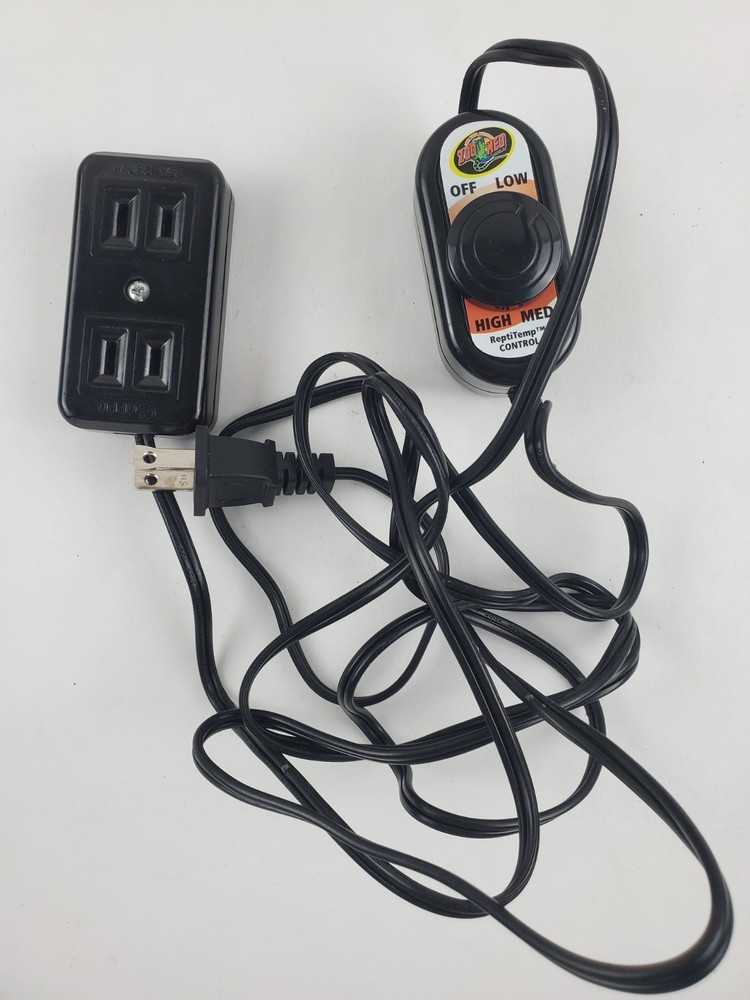 ZOO MED ReptiTemp Rheostat Manual Heat Controller ~ RT-10 ~