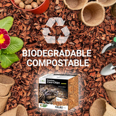 72 Quart Reptiles Coconut Chip Substrate, Coco Husk Reptiles Bedding for Ball Py