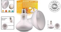 150W UVA Reptile Basking Light Bulb – 2 Pack for Healthier Terrarium Habitats