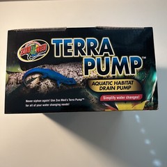 Zoo Med Terra Habitat Aquatic Habitat Drain Pump: Free U.S Shipping