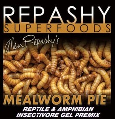 Repashy Mealworm Pie Bearded Dragon Tegu Monitor Skinks Reptile Lizard Food