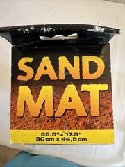 Sand Mat 4 Desert Terrarium Substrate 40 Gal 35.5″ X 17.5″ Natural Look