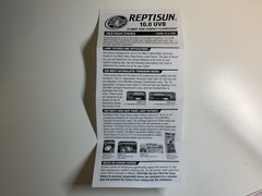 Zoo Med 13W Reptisun UVB Mini Compact Fluorescent Reptile Light Enclosure