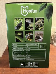 Hoofun S2P Climbing Pet Reptile Humidifier w/ Extension Tube – P/N: X003CWFHQL