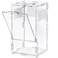 VERTUPET Jumping Spider Enclosure | 360° Clear View | Durable Acrylic