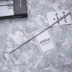 Stainless Steel Retractable Snake Hook Tool 68 cm For Reptile Handling