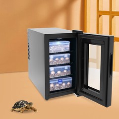 23L Digital Reptile Egg Incubator 10-40°C Scientific Hatcher Led Display Black