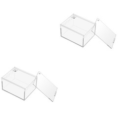 Set of 2 Lizard Terrarium Reptile Tarantula Enclosure Scorpion Habitat