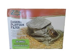 Zilla Basking Platform Filter, 20 Small (up to 75G terrariums).Ideal for Turtle