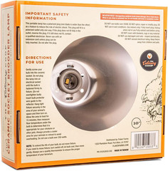Fluker’S Culinary Coop Brooder Lamp for Chicken Coop or Outdoor Animals, 10-Inch